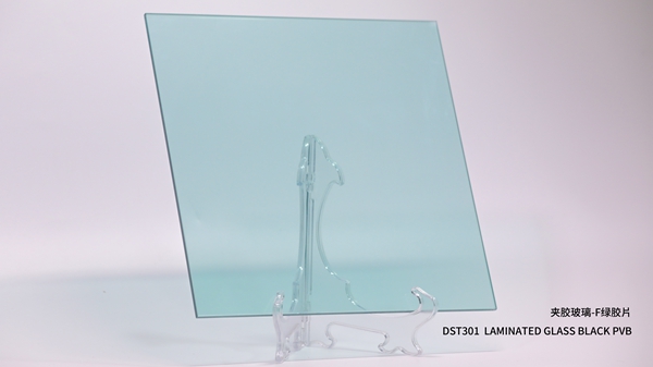 夹胶玻璃-F绿胶片DST301  LAMINATED GLASS BLACK PVB