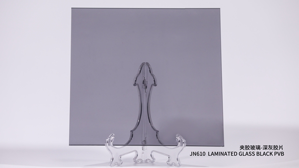 夹胶玻璃-深灰胶片JN610  LAMINATED GLASS BLACK PVB